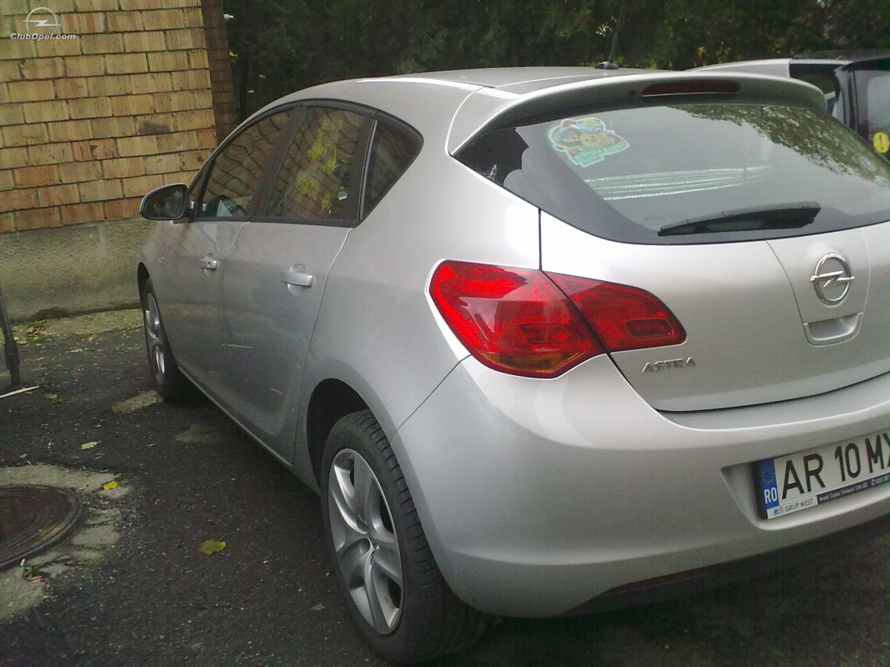 Opel astra j 2010