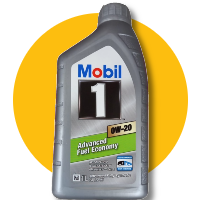 Mobil 1<small>™</small> 0W-20 Advanced Fuel Economy