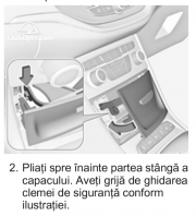 instructiuni inchidere panou sigurante consola centrala Astra K